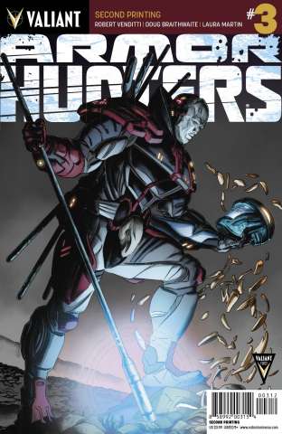 Armor Hunters #3 (2nd Printing)
