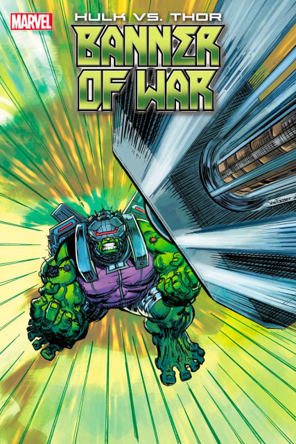 Hulk vs. Thor: Banner of War - Alpha #1 (Von Eeden Mjolnir Crash Cover)