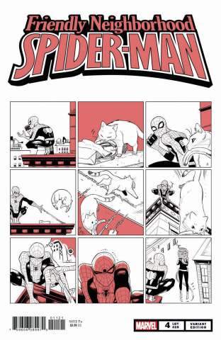 Friendly Neighborhood Spider-Man #4 (Cat Cover)