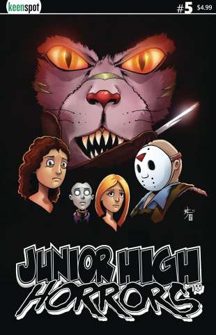 Junior High Horrors #5 (Scream Spoof Cover)