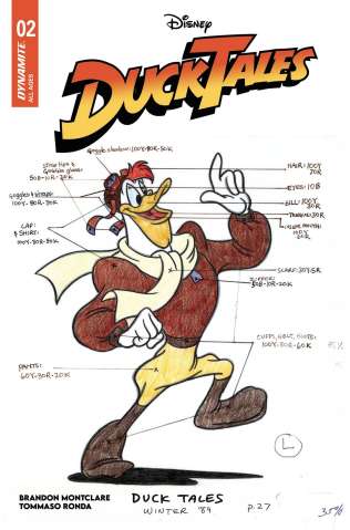 DuckTales #2 (Classic Character Art Cover)