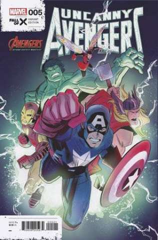 Uncanny Avengers #5 (Nik Virella Avengers 60th Anniversary Cover)
