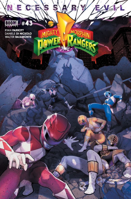 Mighty Morphin Power Rangers #43 (Campbell Cover)