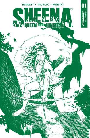Sheena #1 (5 Copy Sook Jungle Green Cover)