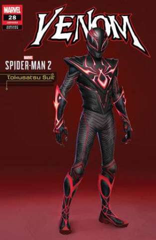 Venom #28 (Tokusatsu Suit Spider-Man 2 Cover)