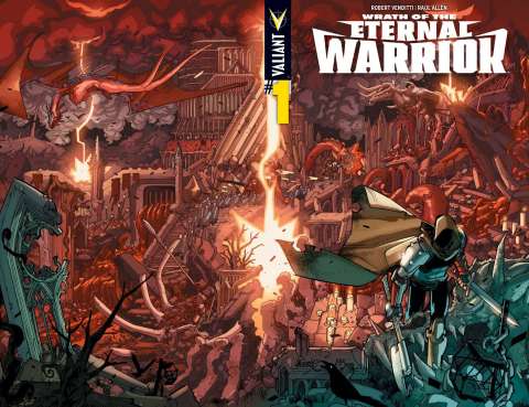 Wrath of the Eternal Warrior #1 (Wraparound Lafuente Cover)