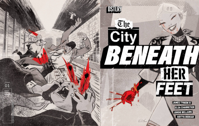 The City Beneath Her Feet #1 (Charretier 2nd Printing)