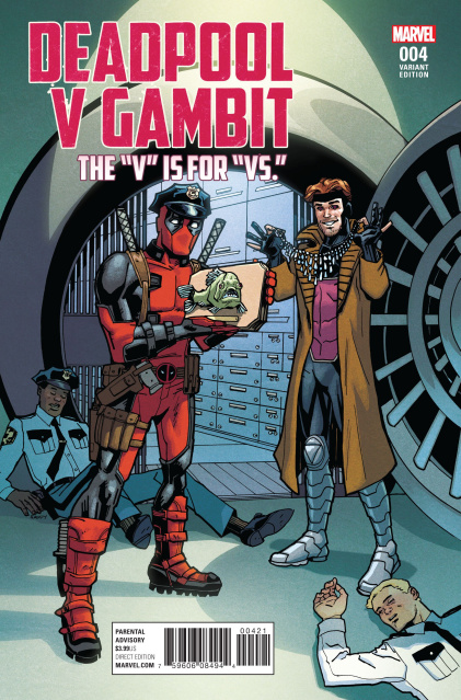 Deadpool vs. Gambit #4 (Variant Cover)