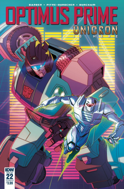 Optimus Prime #22 (Pitre Durocher Cover)