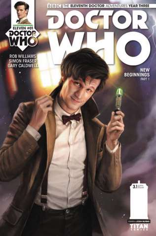 Doctor Who: New Adventures with the Eleventh Doctor, Year Three #1 (Burns Cover)