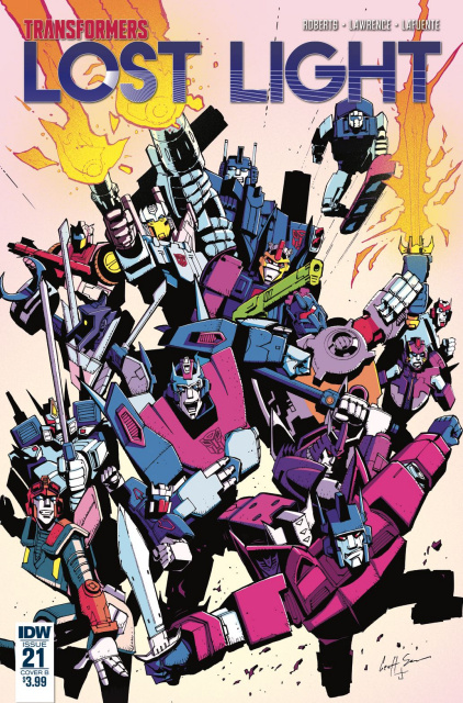 The Transformers: Lost Light #21 (Senior Cover)