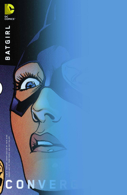 Convergence: Batgirl #1 (Chip Kidd Cover)