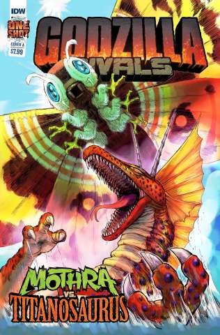 Godzilla Rivals: Mothra vs. Titanosaurus (Wind Cover)