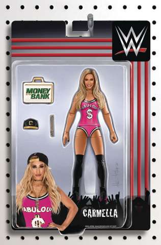 WWE #19 (Riches Action Figure Cover)