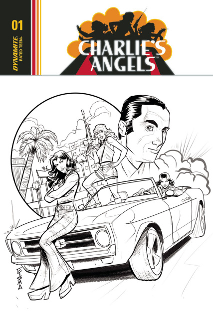 Charlie's Angels #1 (20 Copy Eisma B&W Cover)