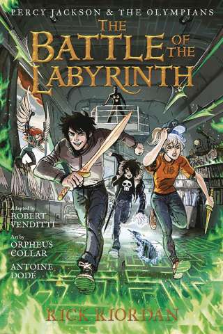 Percy Jackson & The Olympians Vol. 4: The Battle of the Labyrinth