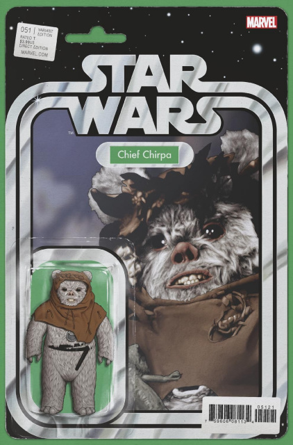 Star Wars #51 (Christopher Action Figure Cover)