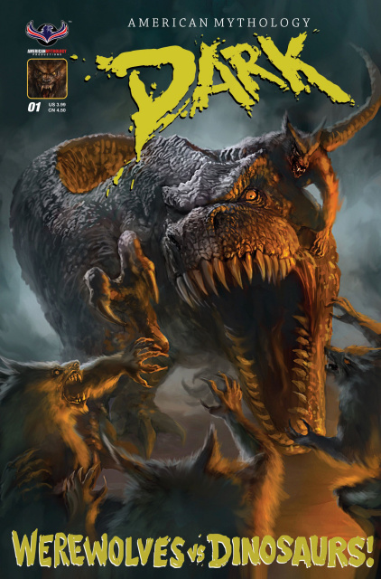 American Mythology Dark: Werewolves vs. Dinosaurs #1