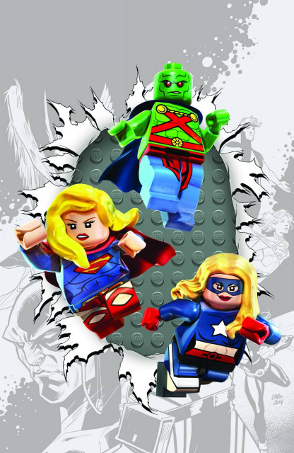Justice League United #6 (Lego Cover)