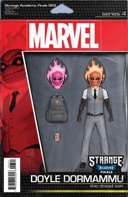 Strange Academy: Finals #3 (Christopher Action Figure Cover)