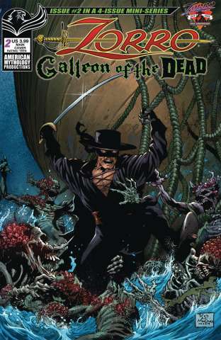 Zorro: Galleon of the Dead #2 (Martinez Cover)