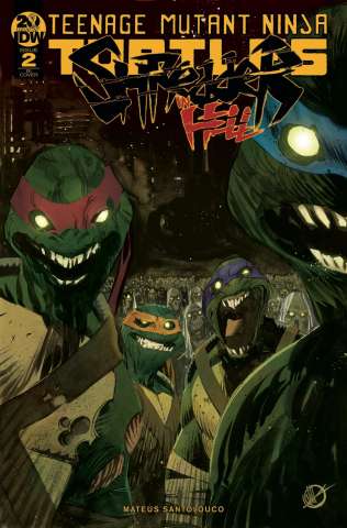 Teenage Mutant Ninja Turtles: Shredder in Hell #2 (10 Copy Scalera Cover)