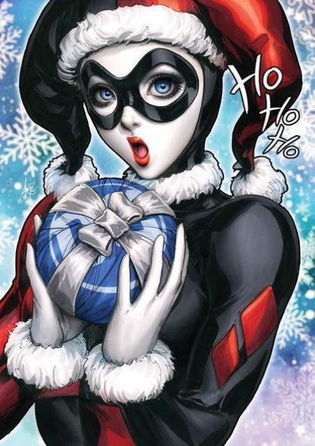 Harley Quinn #34 (Stanley Artgerm Lau DC Holiday Card Special Edition Cover)