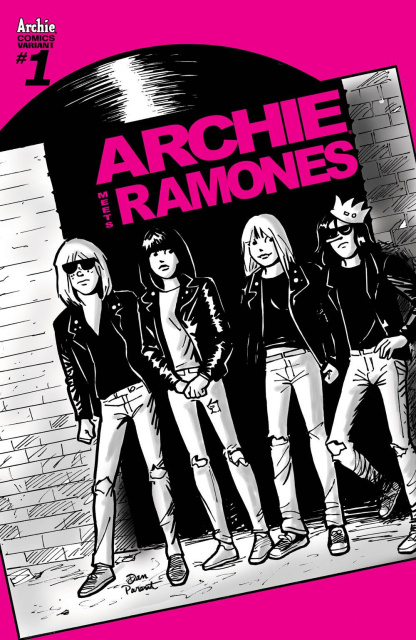 Archie Meets the Ramones (Dan Parent Cover)