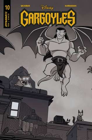 Gargoyles #10 (10 Copy Fleecs & Forstner B&W Cover)