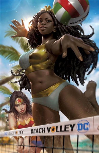 Nubia: Queen of the Amazons #3 (Derrick Chew Swimsuit Card Stock Cover)