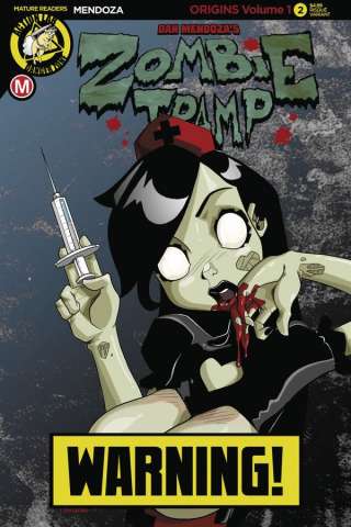 Zombie Tramp: Origins #3 (Mendoza Risque Cover)