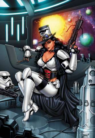 Grimm Fairy Tales Presents: May the Fourth 2023 Cosplay Pinup Special (Dooney Cover)