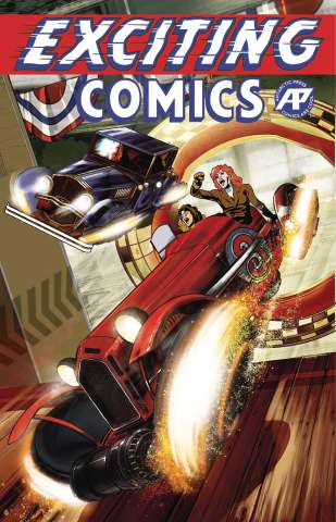 Exciting Comics #1 (Speedway Cover)