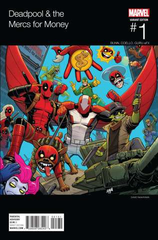 Deadpool and the Mercs For Money #1 (Nakayama Hip Hop Cover)