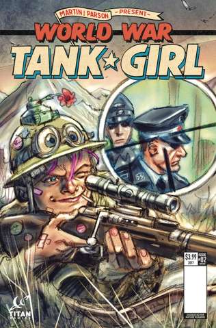 Tank Girl: World War Tank Girl #2 (Wahl Cover)