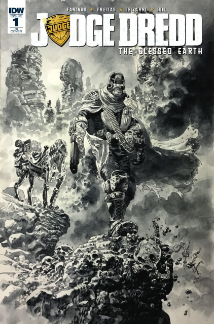 Judge Dredd: The Blessed Earth #1 (10 Copy Cover)