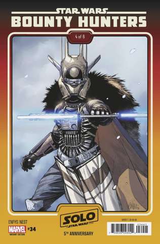 Star Wars: Bounty Hunters #34 (Yu Enfys Nest Solo 5th Anniversary Cover)