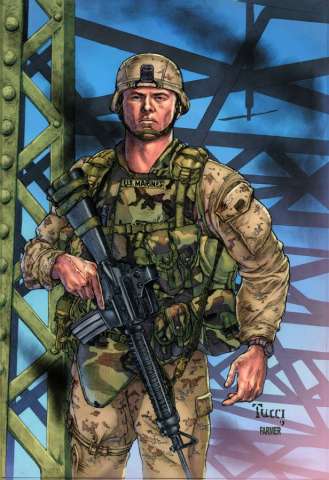 Grimm Fairy Tales: Wounded Warriors Special (Tucci Cover)