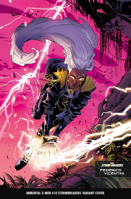 Immortal X-Men #10 (Vicentini Stormbreakers Cover)