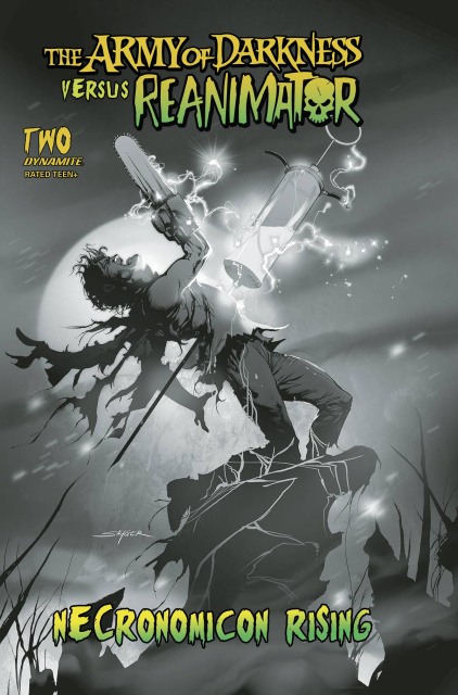 The Army of Darkness vs. Reanimator: Necronomicon Rising #2 (10 Copy Cover)