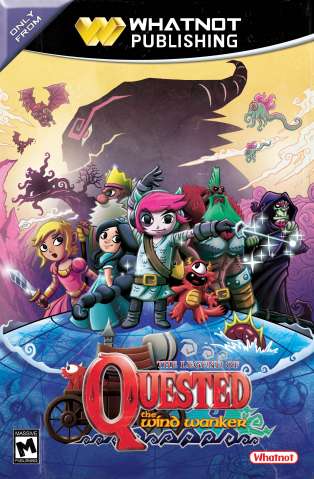 Quested #6 (Richardson Video Game Homage Cover)
