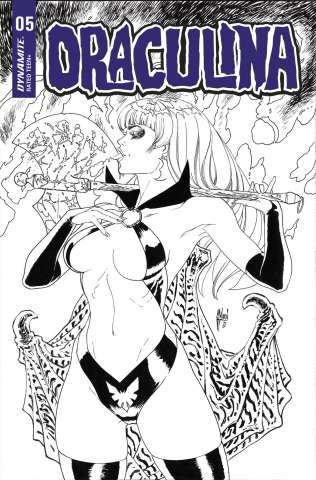 Draculina #5 (20 Copy March B&W Cover)