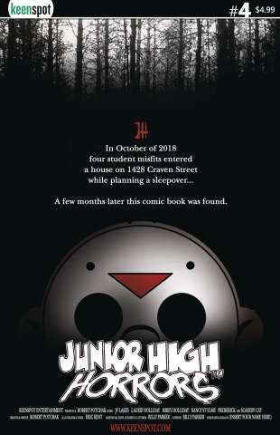 Junior High Horrors #4 (Blair Witch Cover)