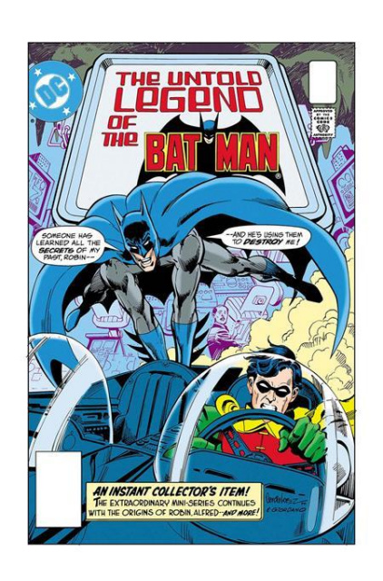 The Untold Legend of the Batman #1 (Limited Edition Jose Luis Garcia-Lopez & Dick Giordano Cover)