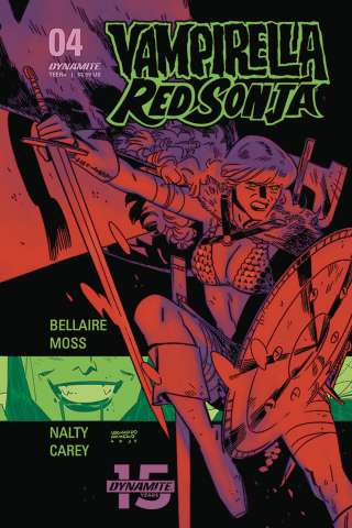 Vampirella / Red Sonja #4 (Romero & Bellaire Cover)