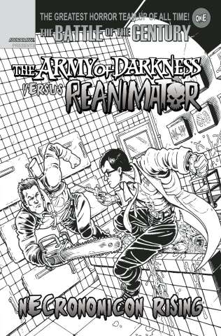 The Army of Darkness vs. Reanimator: Necronomicon Rising #1 (7 Copy Cover)