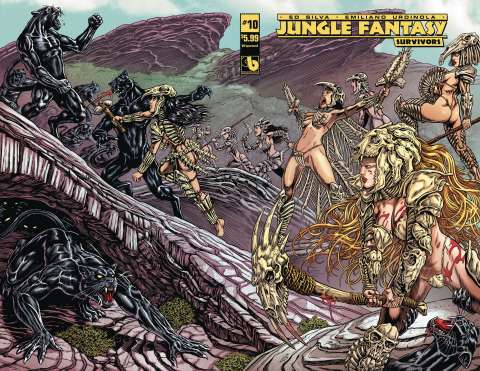 Jungle Fantasy: Survivors #10 (Wrap Cover)