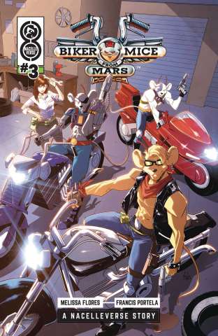 Biker Mice From Mars #3 (Renna & Dalhouse Cover)