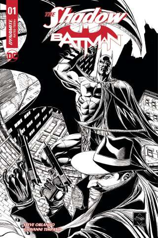 The Shadow / Batman #1 (75 Copy Van Sciver Cover)