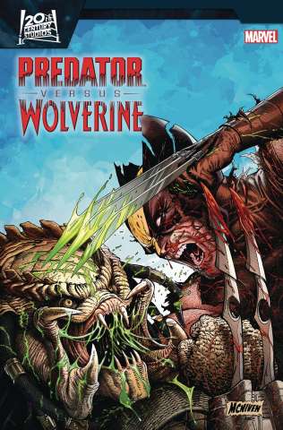 Predator vs. Wolverine #1 (Steve McNiven Cover)